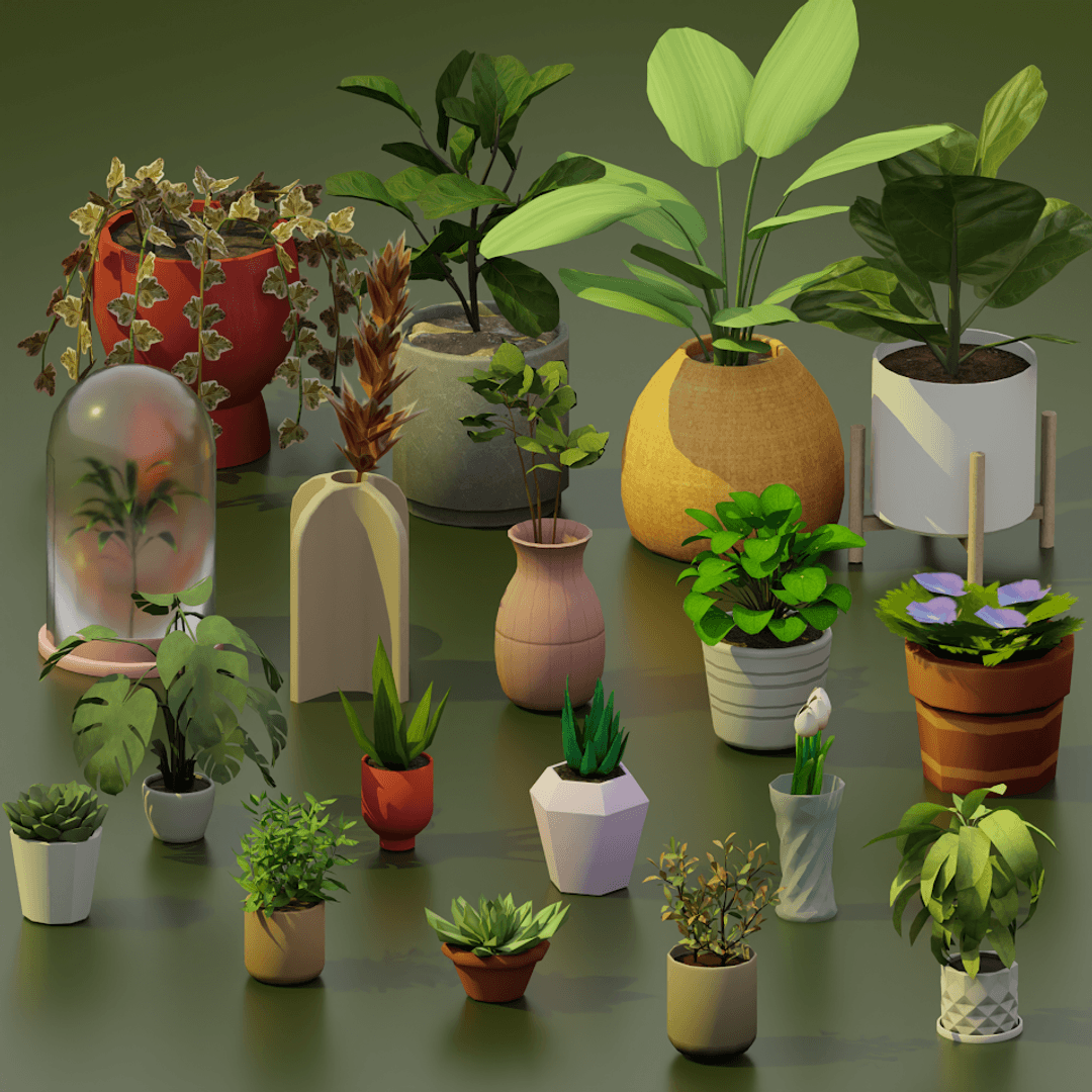 Набор комнатных растений Green Thumb